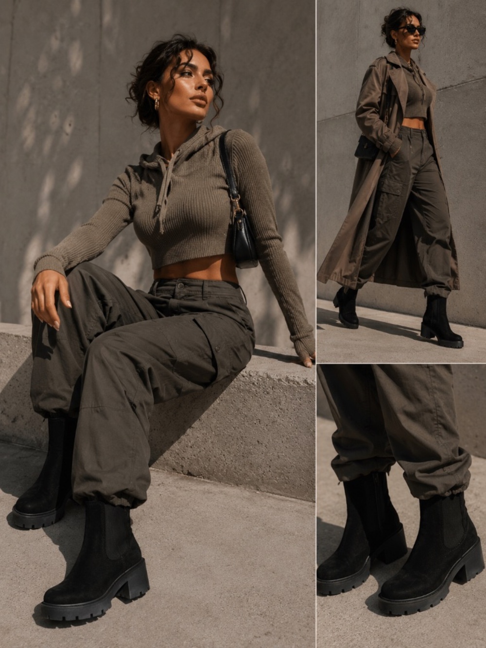 NOBO Suede Lug Sole Chelsea Boots | Model Off Duty Downtown Edge | Bundle & Save